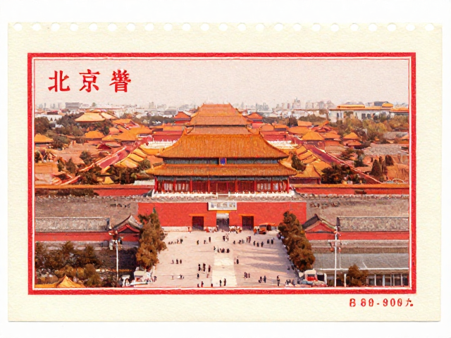 北京第三版普票(1970-1980)赏析，齿孔细节与宏大构图的艺术魅力