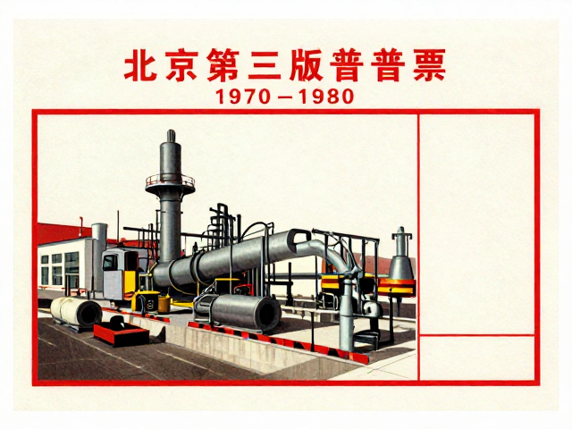北京第三版普票1970-1980,宣传画风见证科技工业成就
