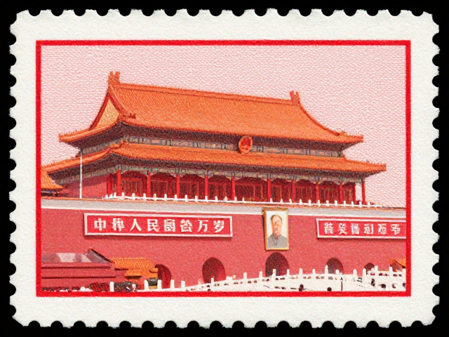 北京第三版普票(1970-1980)赏析，齿孔细节与宏大构图的艺术魅力
