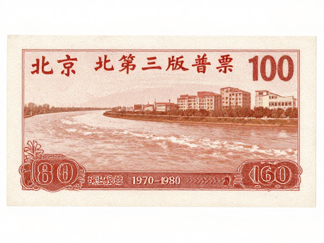 北京第三版普票(1970-1980)，黄河构图宏大，稀缺版别价值解析