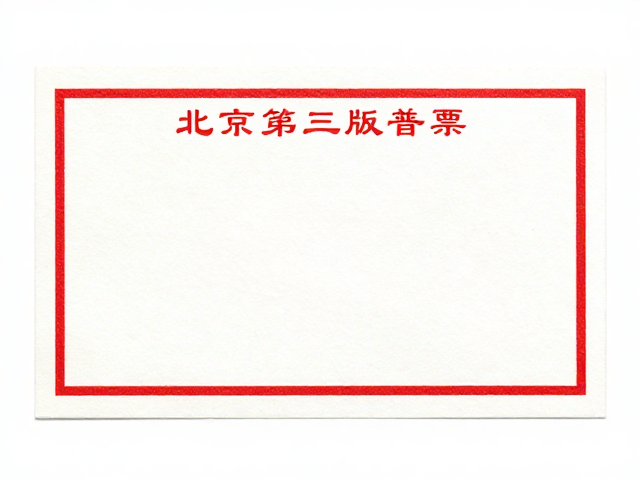 北京第三版普票(1970-1980),简洁明快设计与防潮防霉保存指南