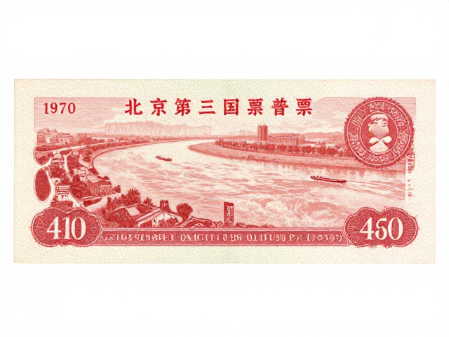 北京第三版普票(1970-1980)，黄河构图宏大，稀缺版别价值解析