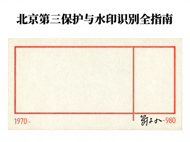 北京第三版普票(1970-1980)，护邮袋保护与水印识别全指南