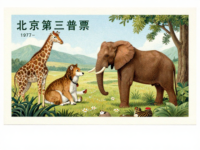 北京第三版普票(1970-1980),珍稀动植物与宏大构图赏析