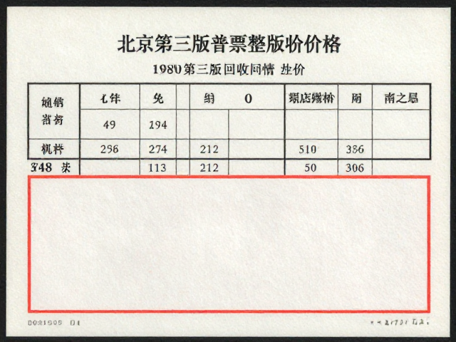 北京第三版普票整版回收价格,1970-1980普通邮票最新行情