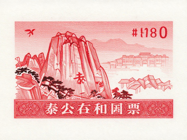 北京第三版普票泰山,1970-1980年庄重肃穆的红色记忆与收藏价值
