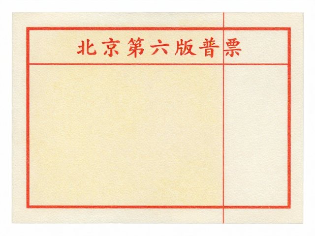 北京第六版普票(1993-2002)色偏鉴别,无黄斑版别详解