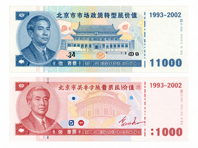 北京第六版普票(1993-2002),胶印版背后的市场经济转型与价值
