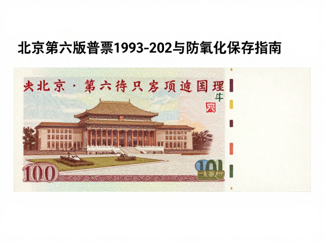 北京第六版普票1993-2002，重大事件与防氧化保存指南