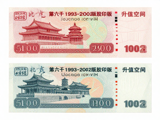 北京第六版普票1993-2002胶印版，避光保存指南与升值空间