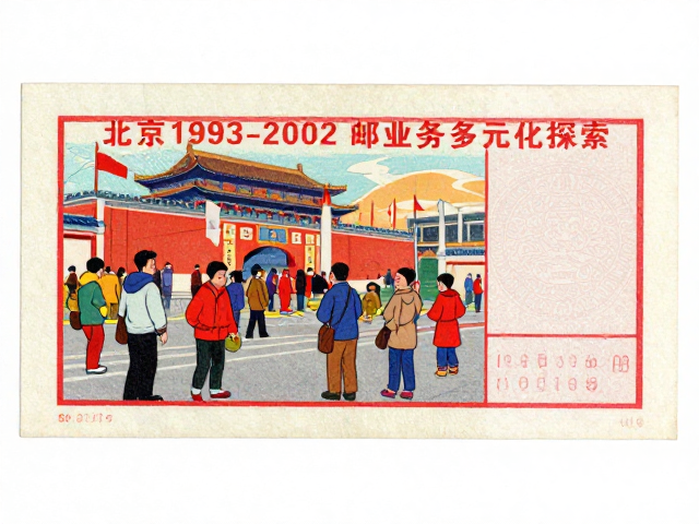 北京1993-2002普票，年画风格背后的邮政业务多元化探索