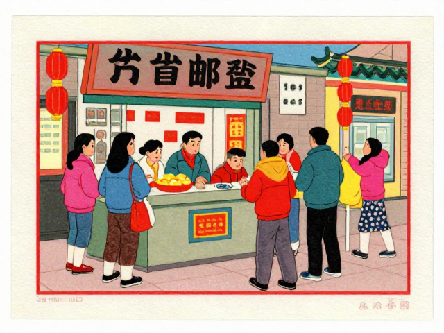 北京1993-2002普票，年画风格背后的邮政业务多元化探索