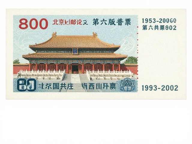 北京第六版普票(1993-2002)，混合印刷特征与中国邮政集团历史渊源