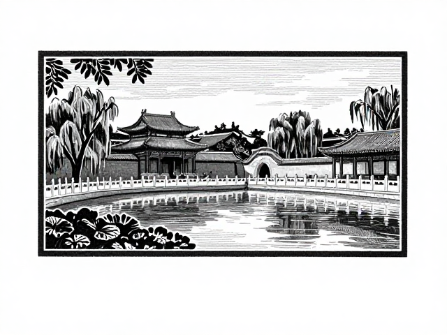 北京第六版普票(1993-2002)，版画风格下的名胜古迹图鉴