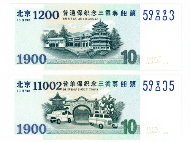 北京第六版普票1993-2002普通单枚纪念版发行价查询