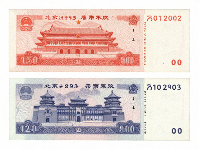 北京1993-2002第六版普票,隐形图案与无齿票收藏价值解析