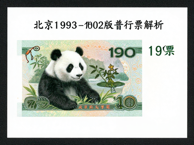 北京1993-2002版普票，大熊猫图案与普通胶版纸的收藏价值解析