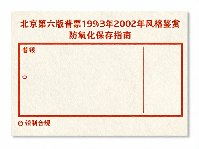 北京第六版普票1993-2002年画风格鉴赏与防氧化保存指南