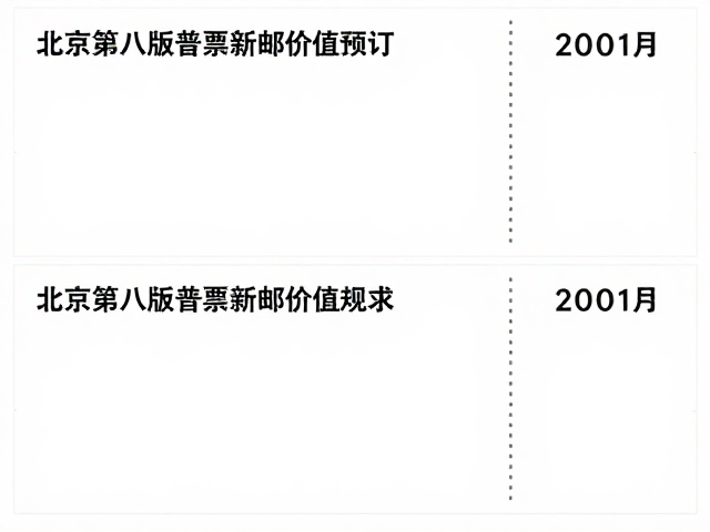 北京第八版普票2011-2018新邮预订,无背胶现代票价值解析
