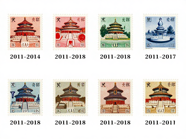 北京八版普票(2011-2018)图序解析,非遗传统文化在邮票中的传承
