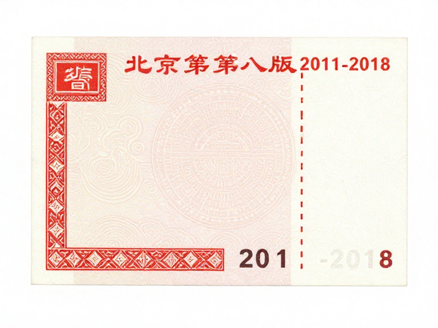 北京第八版普票(2011-2018),压印工艺与非遗传统文化的融合之美