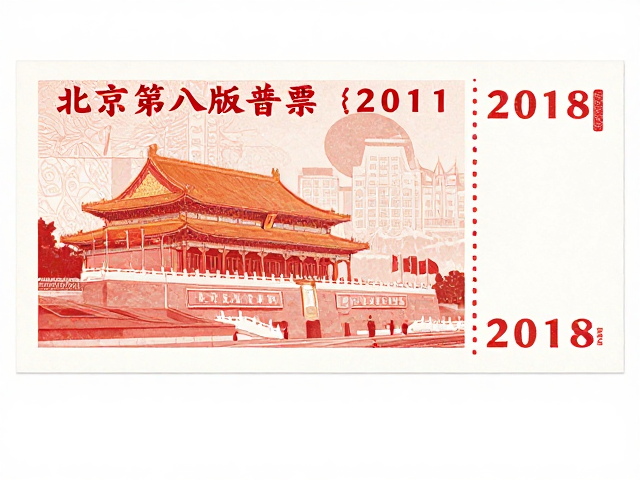 北京第八版普票(2011-2018),科技赋能文化传承,铭记重大事件