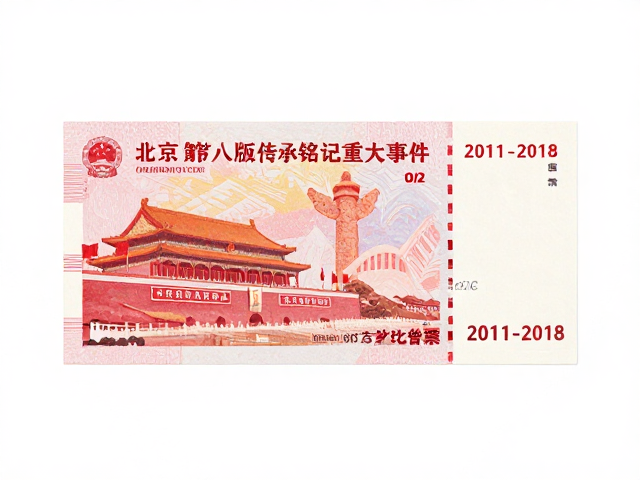 北京第八版普票(2011-2018)，科技赋能文化传承，铭记重大事件