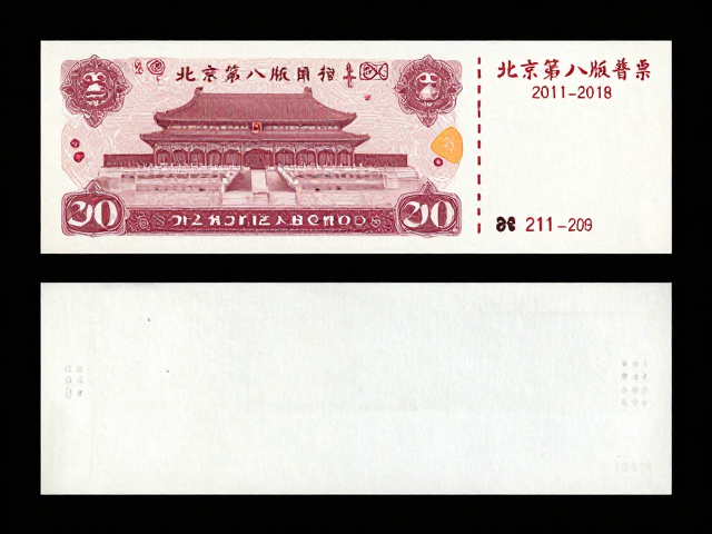 北京第八版普票(2011-2018)薄厚纸区分及小型张配票设计解析