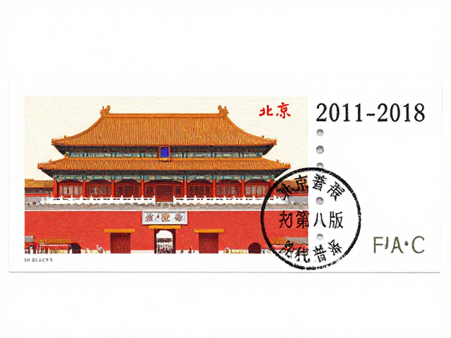 北京第八版普票(2011-2018),数字化绘图符合现行邮资标准
