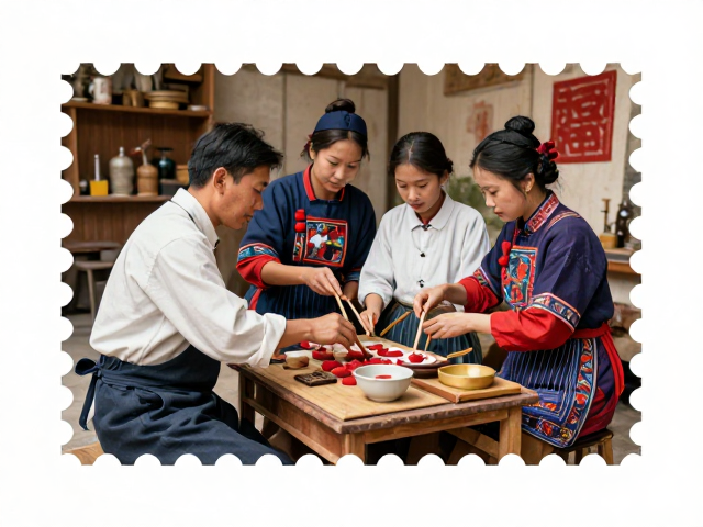个性化服务专用邮票,有齿孔设计,展现独特民俗风情