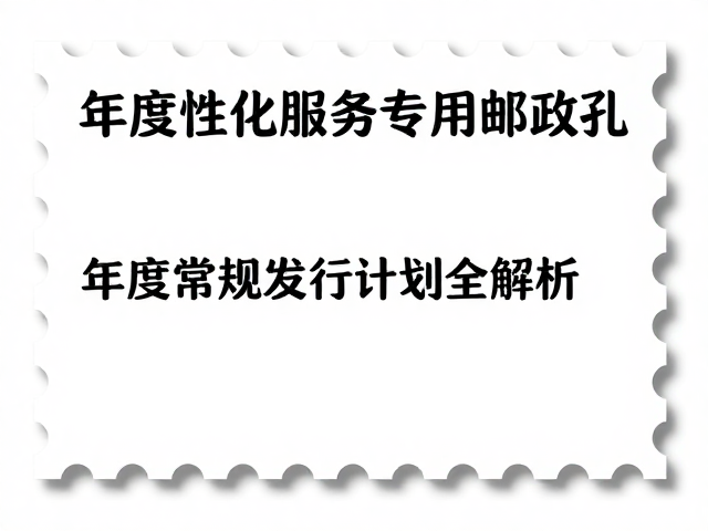 个性化服务专用邮票有齿孔吗?年度常规发行计划全解析