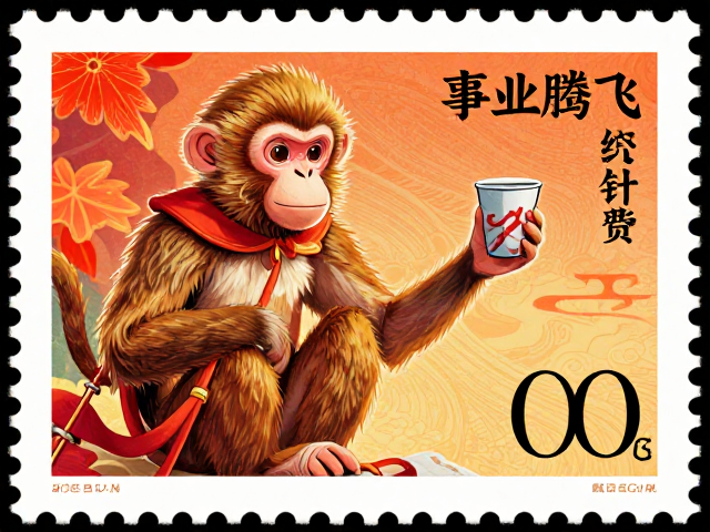 猴年邮票小型张解析,寓意事业腾飞,投资价值与行情走势全解读