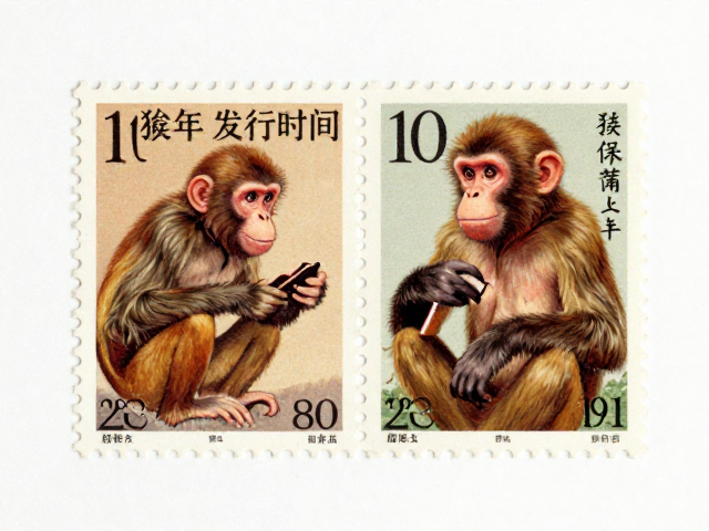 猴年邮票发行时间?揭秘龙年与生肖文化背后的收藏密码