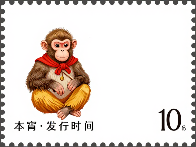 猴年邮票发行时间?揭秘龙年与生肖文化背后的收藏密码