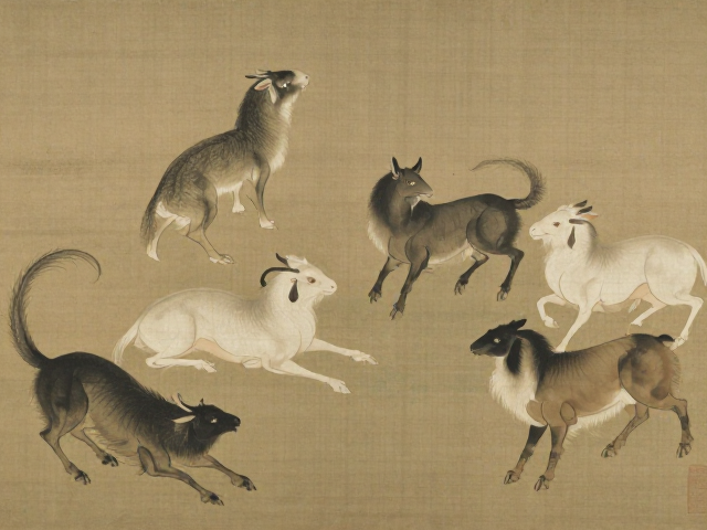 十二生肖富贵吉祥古代名画系列,传承东方美学与吉祥寓意