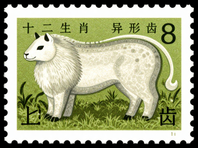 十二生肖异形齿邮票，揭秘生肖动物生态背景与珍本价值