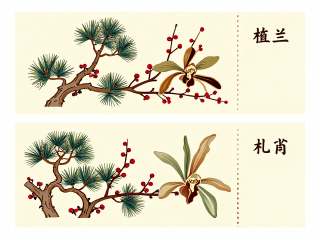 十二生肖套票,松柏梅兰纹样赏析与收藏指南