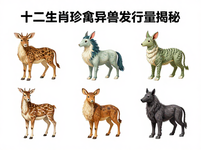 十二生肖珍禽异兽发行量揭秘,稀缺品种为何更值钱?
