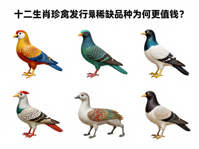 十二生肖珍禽异兽发行量揭秘,稀缺品种为何更值钱?