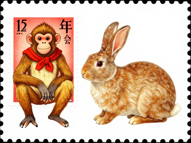 猴年邮票与兔背胶,集邮冷知识大揭秘,收藏必看