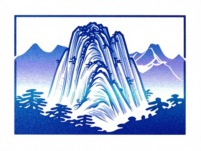 名山邮票特种荧光油墨对称式设计解析