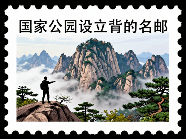 国家公园设立背后的名山邮票，点景人物与山水故事