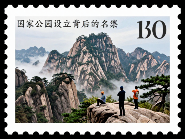 国家公园设立背后的名山邮票，点景人物与山水故事