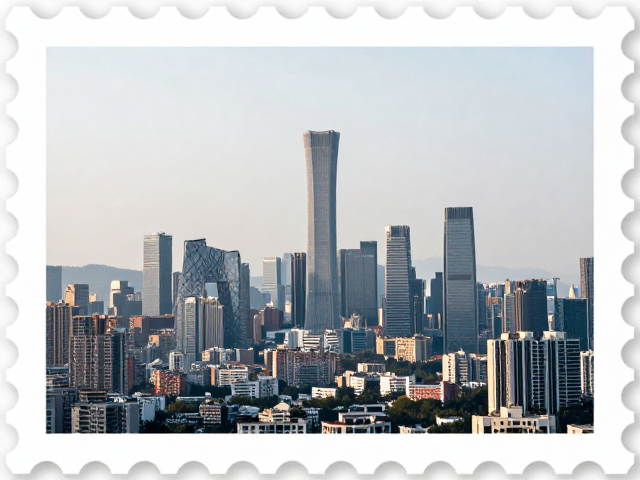 名山邮票里的留白意境,邂逅都市景观的极致美学
