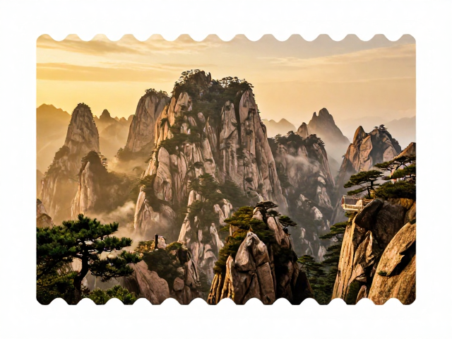 名山邮票有色底纸,解锁旅游热点推广新玩法