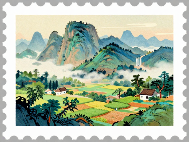 名山邮票里的田园风光，全景式珍藏指南