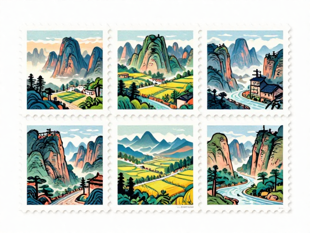 名山邮票里的田园风光,全景式珍藏指南