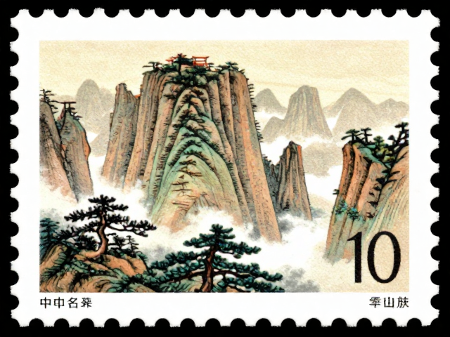 揭秘名山邮票,国家公园设立后的印刷版别辨析要点