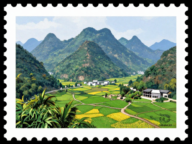 名山邮票里的田园风光,全景式珍藏指南
