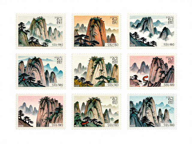名山邮票文化交流互赠，混合型版珍藏指南